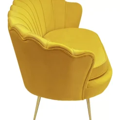 KARE Design Sofa Water Lily 2-Sitzer Gelb 132Cm- Sofas & Couches