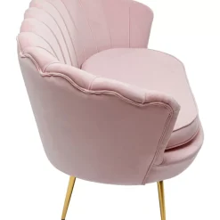 KARE Design Sofa Water Lily 2-Sitzer Rosa- Sofas & Couches