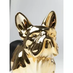 KARE Design Spardose Bulldog Gold-Schwarz- Deko & Geschenkartikel