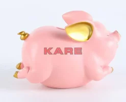 KARE Design Spardose Happy Pig Rosa- Deko & Geschenkartikel