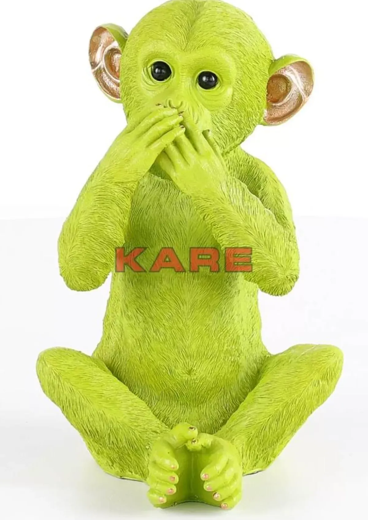 KARE Design Spardose Monkey Iwazaru Grun- Deko & Geschenkartikel