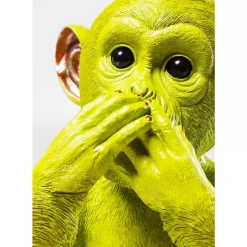 KARE Design Spardose Monkey Iwazaru Grun- Deko & Geschenkartikel