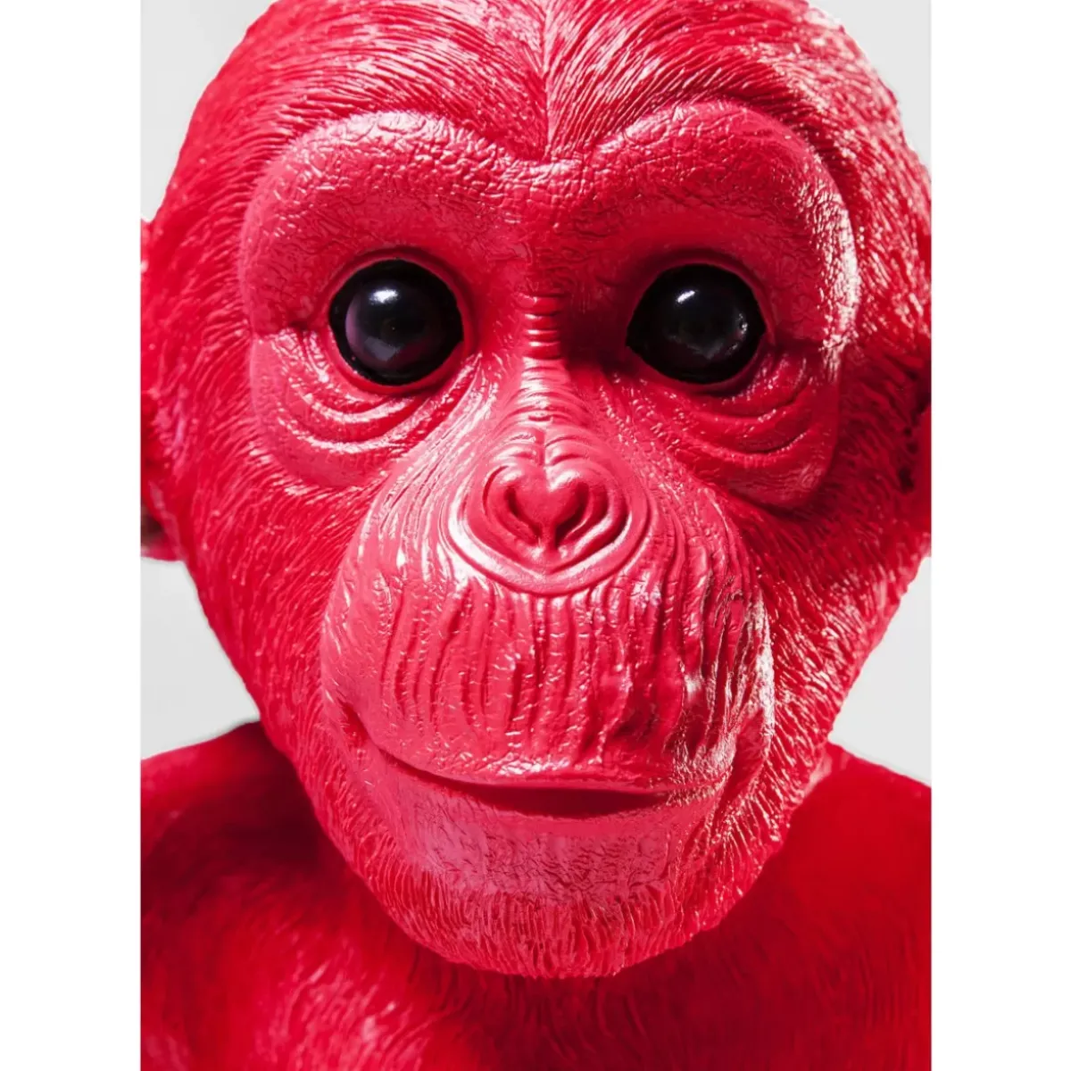 KARE Design Spardose Monkey Kikazaru Rot- Deko & Geschenkartikel