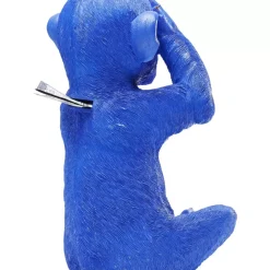 KARE Design Spardose Monkey Mizaru Blau- Deko & Geschenkartikel