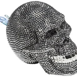 KARE Design Spardose Skull Crystal Silver- Deko & Geschenkartikel