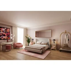 KARE Design Spiegel Curve Rectangular Brass 70X200Cm- Spiegel