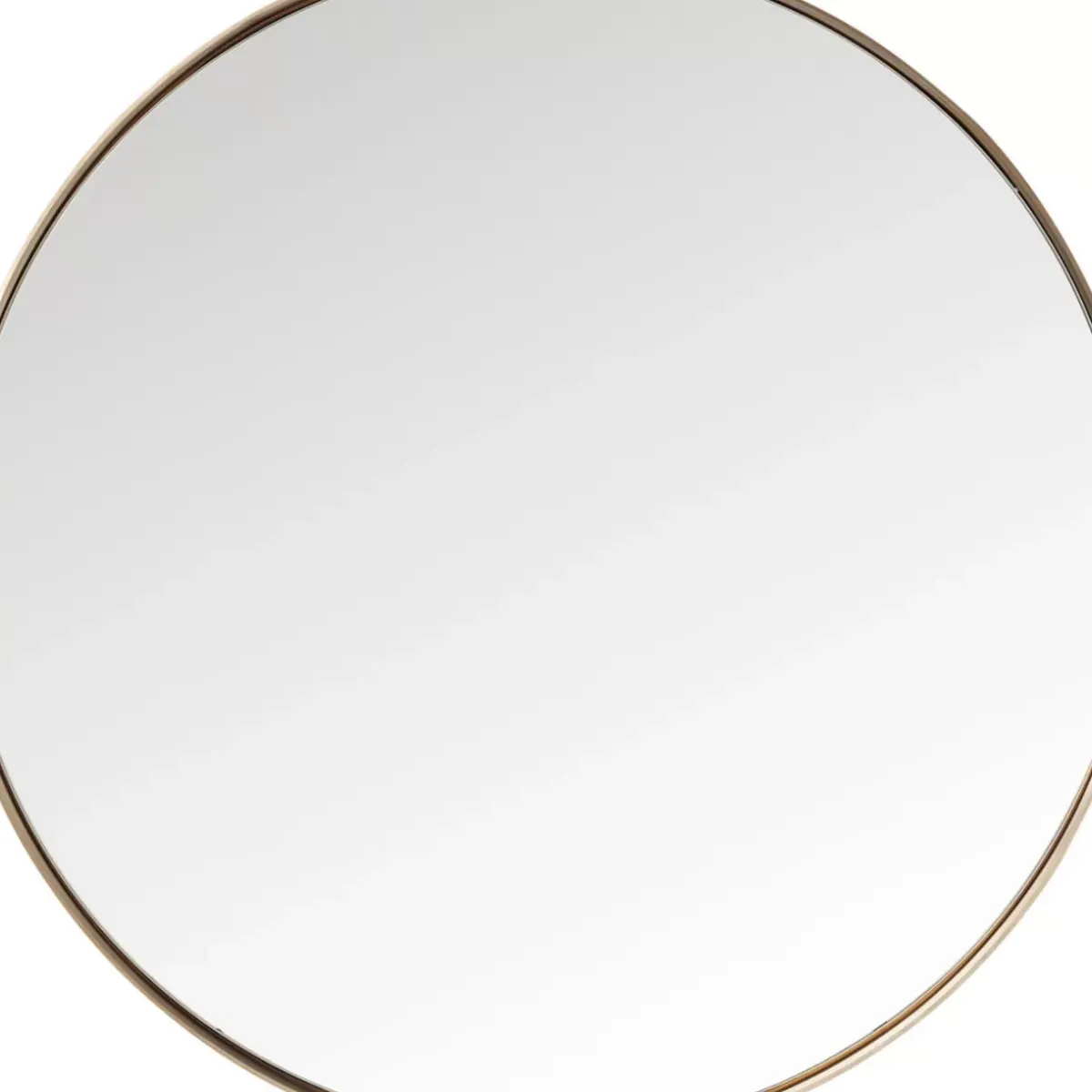 KARE Design Spiegel Curve Round Copper O100Cm- Spiegel
