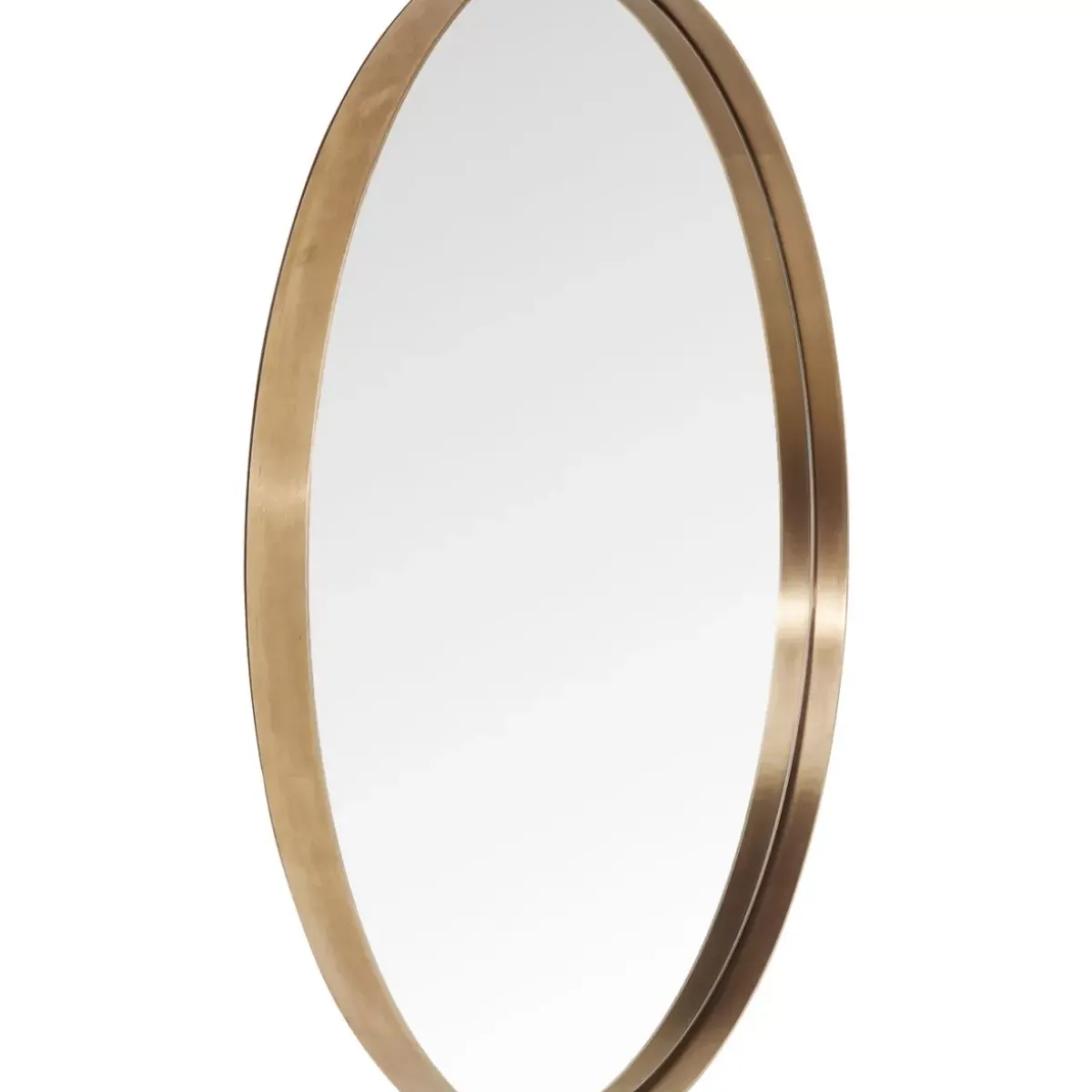 KARE Design Spiegel Curve Round Copper O100Cm- Spiegel