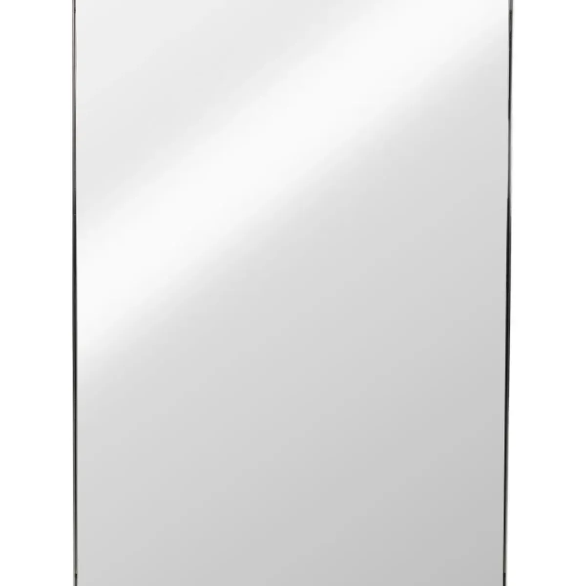 KARE Design Spiegel Curvy Chrom Look 80X120Cm- Spiegel