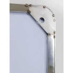 KARE Design Spiegel Curvy Chrom Look 80X120Cm- Spiegel