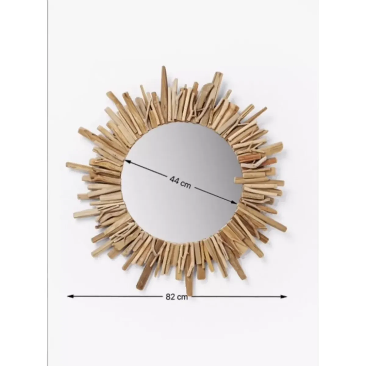 KARE Design Spiegel Legno O82Cm- Spiegel
