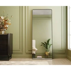 KARE Design Spiegel Ombra Mo Soft Schwarz 80X200Cm- Spiegel