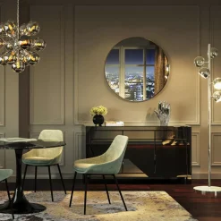 KARE Design Stehleuchte Calotta Chrome 5Er- Steh & Bodenleuchten