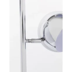KARE Design Stehleuchte Calotta Chrome- Steh & Bodenleuchten