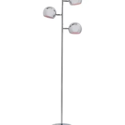 KARE Design Stehleuchte Calotta Chrome- Steh & Bodenleuchten