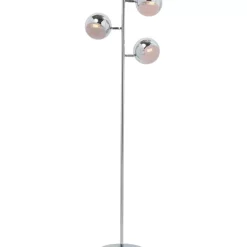 KARE Design Stehleuchte Calotta Chrome- Steh & Bodenleuchten