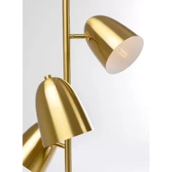 KARE Design Stehleuchte Dr Notriples Gold 160Cm- Steh & Bodenleuchten