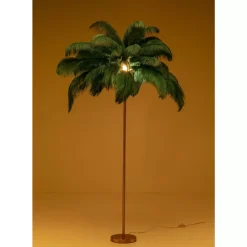 KARE Design Stehleuchte Feather Palm Grun 165Cm- Steh & Bodenleuchten