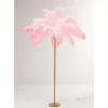 KARE Design Stehleuchte Feather Palm Pink 165Cm- Steh & Bodenleuchten