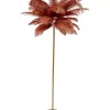 KARE Design Stehleuchte Feather Palm Rusty Red 165Cm- Steh & Bodenleuchten