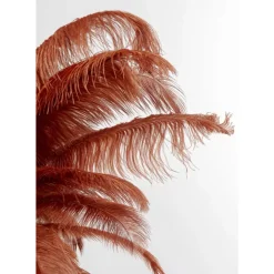 KARE Design Stehleuchte Feather Palm Rusty Red 165Cm- Steh & Bodenleuchten