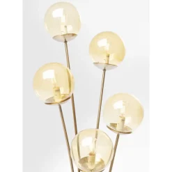 KARE Design Stehleuchte Five Balls Amber Brass- Steh & Bodenleuchten