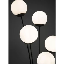 KARE Design Stehleuchte Five Balls Matt Schwarz- Steh & Bodenleuchten