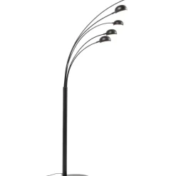 KARE Design Stehleuchte Five Fingers Schwarz Matt- Steh & Bodenleuchten