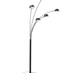 KARE Design Stehleuchte Five Fingers Schwarz Matt- Steh & Bodenleuchten