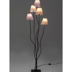 KARE Design Stehleuchte Flexible Berry Cinque- Steh & Bodenleuchten