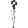 KARE Design Stehleuchte Flexible Black Cinque- Steh & Bodenleuchten