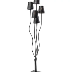 KARE Design Stehleuchte Flexible Black Cinque- Steh & Bodenleuchten