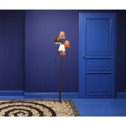 KARE Design Stehleuchte Flexible Mocca Cinque- Steh & Bodenleuchten