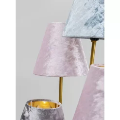 KARE Design Stehleuchte Flexible Velvet Brass Cinque- Steh & Bodenleuchten