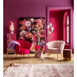 KARE Design Stehleuchte Flexible Velvet Brass Cinque- Steh & Bodenleuchten