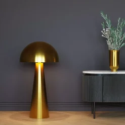 KARE Design Stehleuchte Loungy Gold 95Cm- Steh & Bodenleuchten