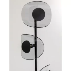 KARE Design Stehleuchte Mariposa Schwarz Smoke 160Cm- Steh & Bodenleuchten