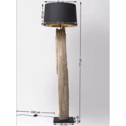 KARE Design Stehleuchte Nature Straight- Steh & Bodenleuchten