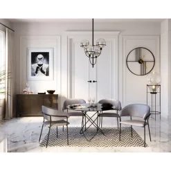 KARE Design Stehleuchte Pear Frame Schwarz 158- Steh & Bodenleuchten