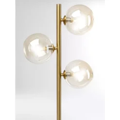 KARE Design Stehleuchte Three Balls Gold 160Cm- Steh & Bodenleuchten