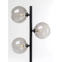 KARE Design Stehleuchte Three Balls Matt Schwarz 160Cm- Steh & Bodenleuchten