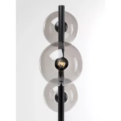 KARE Design Stehleuchte Three Balls Matt Schwarz 160Cm- Steh & Bodenleuchten