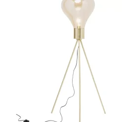 KARE Design Stehleuchte Tripod Pear 160Cm- Steh & Bodenleuchten