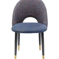KARE Design Stuhl Hudson Blau- Stühle