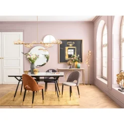 KARE Design Stuhl Hudson Blau- Stühle