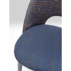 KARE Design Stuhl Hudson Blau- Stühle