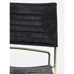KARE Design Stuhl Hugo Schwarz Gold- Stühle
