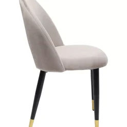 KARE Design Stuhl Iris Velvet Beige- Stühle