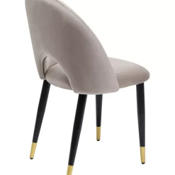KARE Design Stuhl Iris Velvet Beige- Stühle