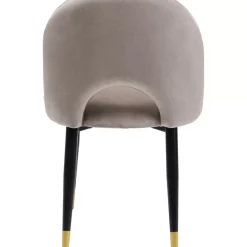 KARE Design Stuhl Iris Velvet Beige- Stühle